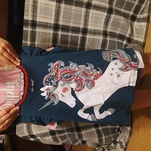 Tee shirt  and a matching skirt